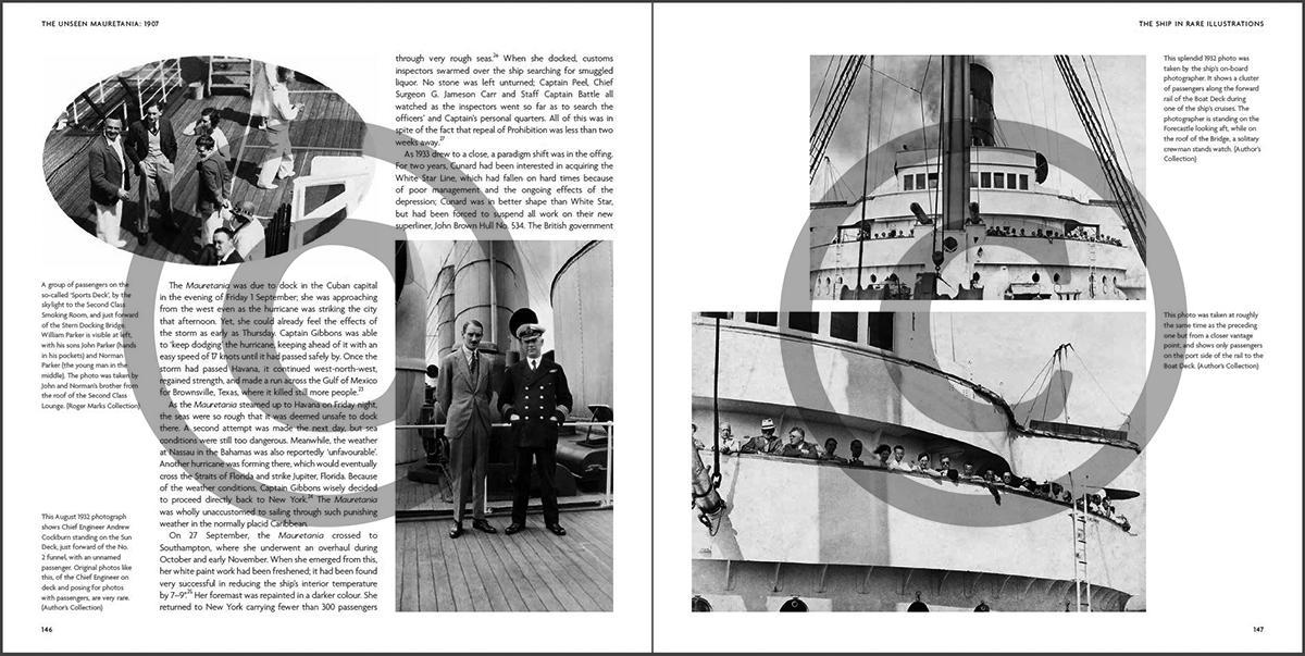The Unseen Mauretania [1907]: The Ship In Rare Illustrations